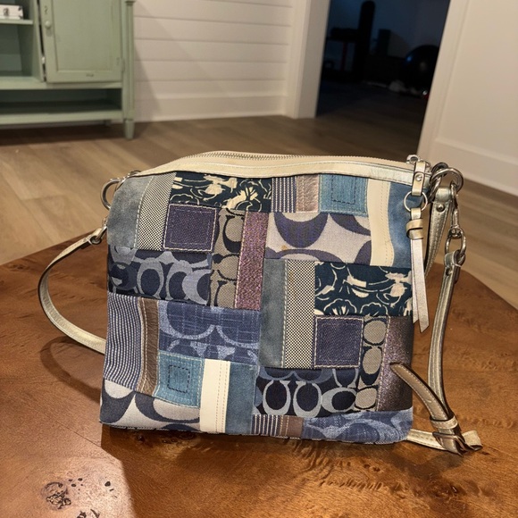 Patchwork Crew Y2K Shoulder Bag - Picture 2 of 2